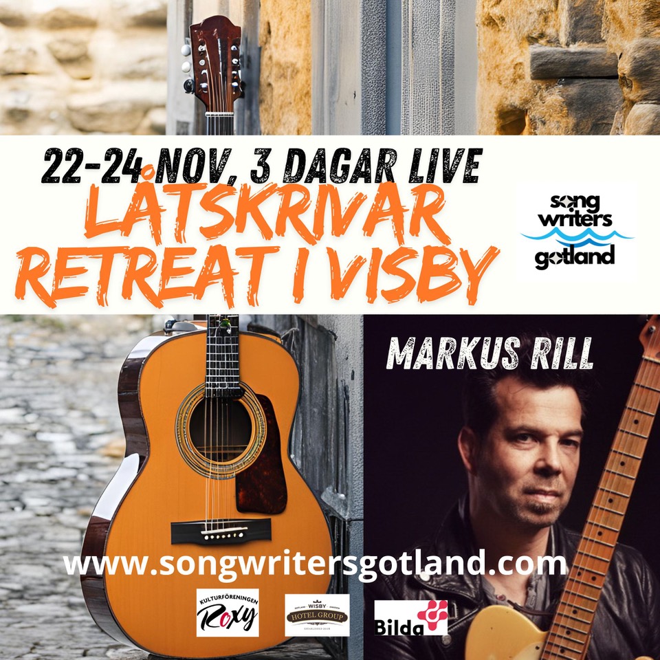 Låtskrivarretreat med avslutande konsert!